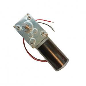 9rpm 12V DC Worm Gear Motor 36mm DC Motor With Worm Gearbox 